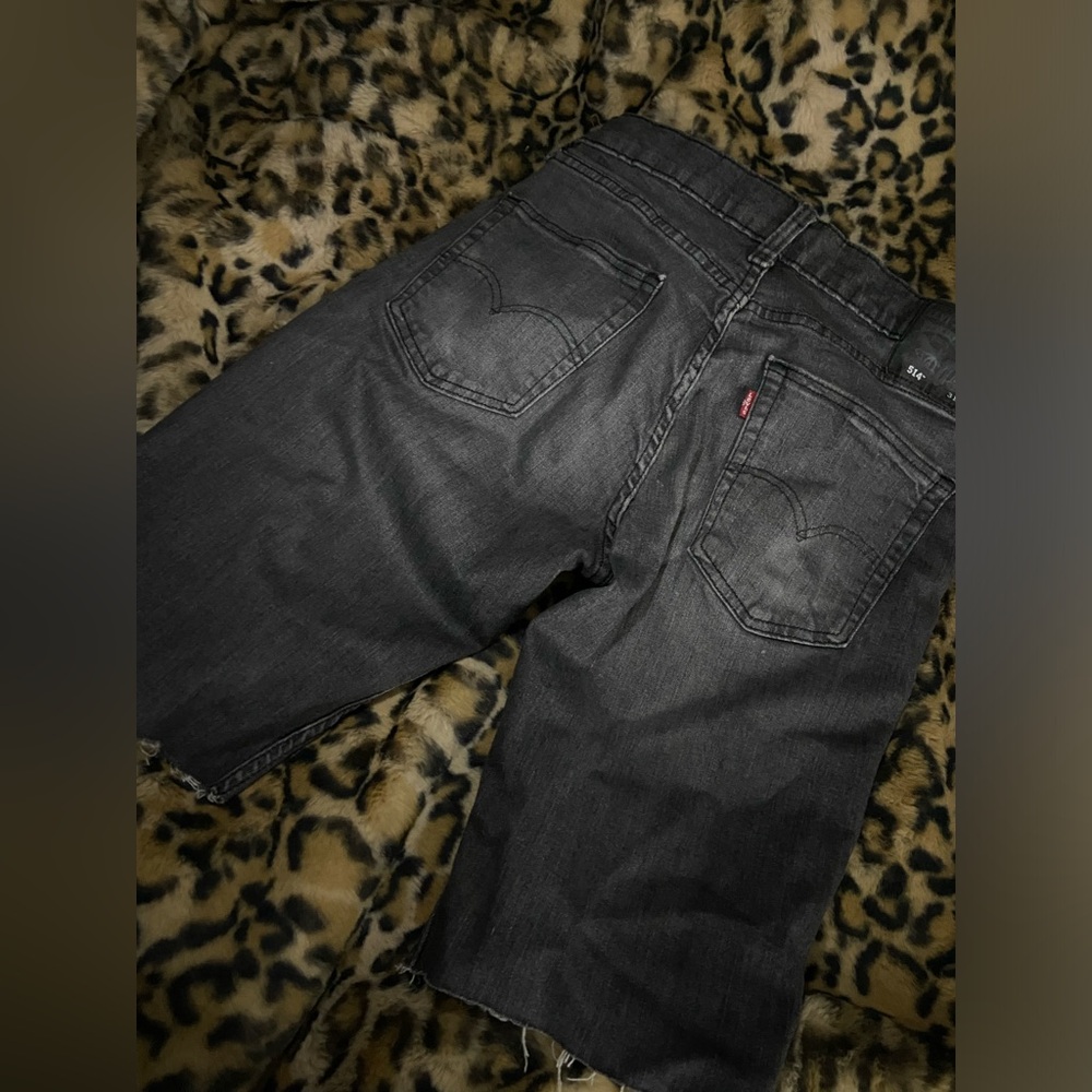 Black Washed Jorts